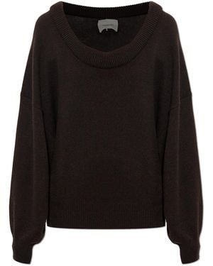 Lisa Yang Cashmere Jumper 'Doria' - Black