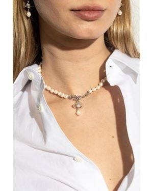 Vivienne Westwood Brass Necklace - Natural