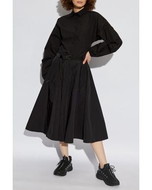 Moncler Flared Skirt - Black