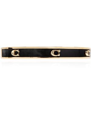 COACH Bracelet With Logo - Metallic