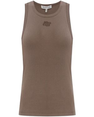 Munthe Top 'Tezza' - Brown