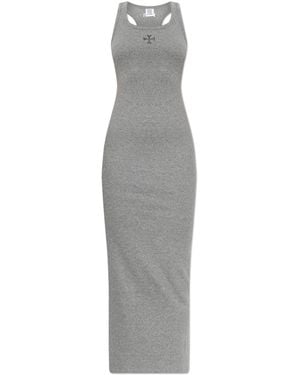 Vetements Strap Dress - White