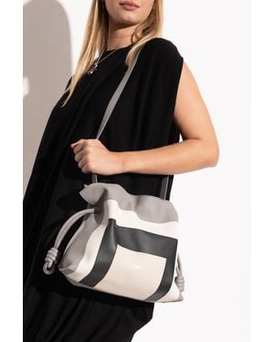 Loewe Shoulder Bag "Flamenco" - Black