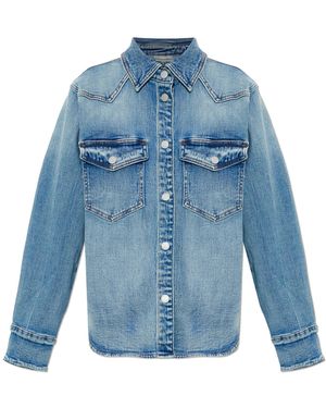 Gestuz 'Gzjardine' Denim Shirt - Blue