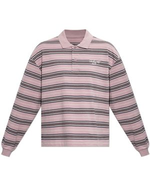 Carhartt Long-Sleeve "Bronson" Polo - Pink