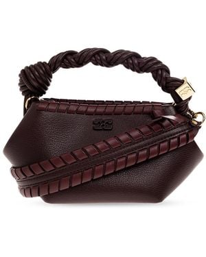 Ganni Eco Leather Bag - Brown