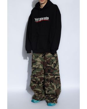 Vetements Camo Pants, - Green