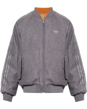 adidas Originals Reversible Bomber Jacket - Grey