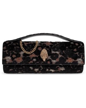 Kurt Geiger Clutch Bag 'Bond Long' - Black