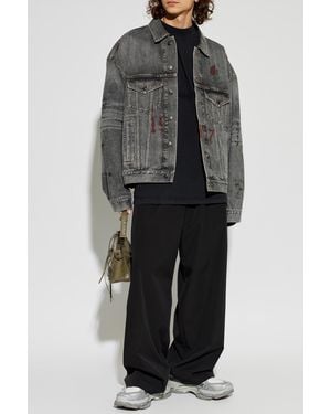 Balenciaga Denim Jacket - Black