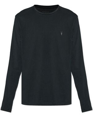AllSaints Long Sleeve T-Shirt Brace - Black