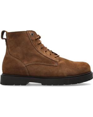 Birkenstock "Highwood Lace Mid" Shoes - Brown