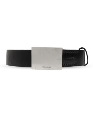 AllSaints Leather Belt - Black