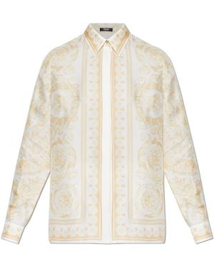 Versace Silk Shirt - White