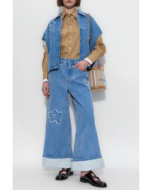 Marni Denim Vest - Blue
