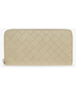 Bottega Veneta Leather Wallet - Natural