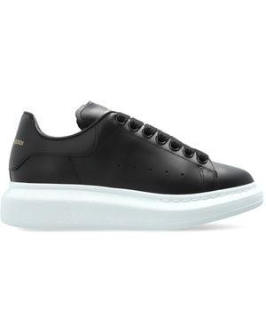 McQueen Sports Shoes With Logo - Black