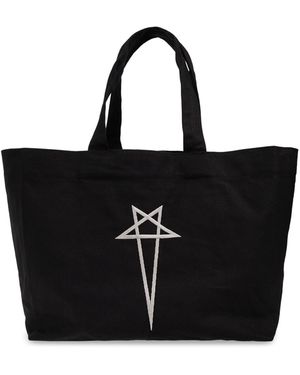 Rick Owens Shoulder Bag Beach Bag - Black