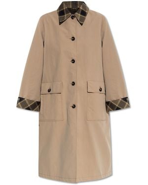 Paul Smith Coat With Pockets - Natural