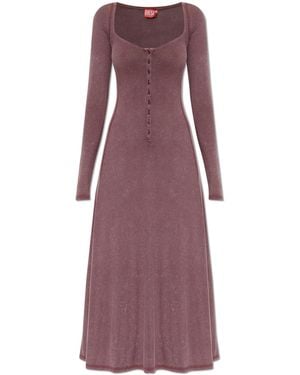DIESEL Dress 'D-Ley' - Purple