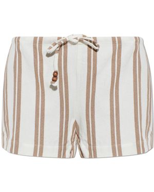 The Upside "Baja Elias" Shorts - White