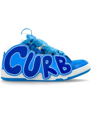 Lanvin "Curb" Sports Shoes - Blue