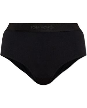Tom Ford High-Waisted Leggings - Black