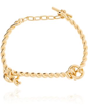 Ferragamo Brass Bracelet - Metallic
