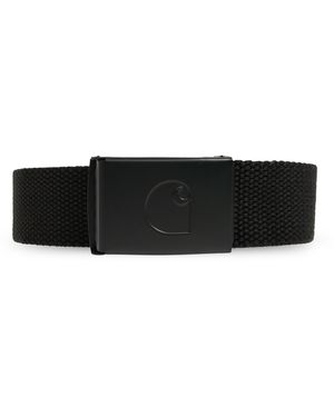 Carhartt Belt With Logo - Black