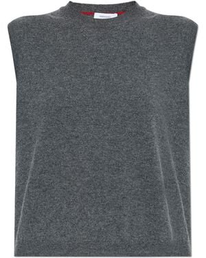 Ferragamo Cashmere Vest - Grey