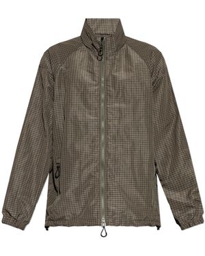 Comme des Garçons Plaid Pattern Jacket - Brown