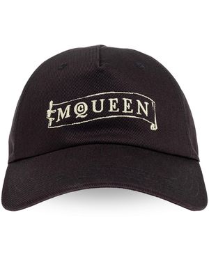 McQueen Baseball Cap - Black