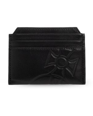 Vivienne Westwood Leather Card Holder - Black