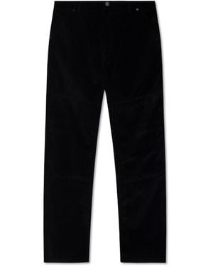 Moncler Corduroy Trousers - Black