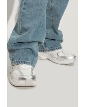 COACH Sports Shoes With Logo - Blue