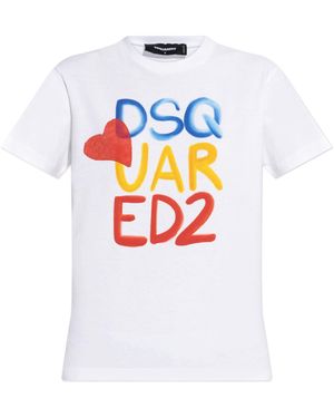 DSquared² T-Shirt Capsule 'Summer Lovers' - White