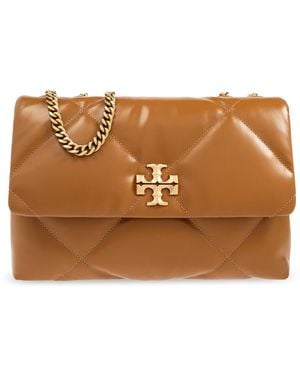 Tory Burch Kira Diamond Shoulder Bag - Brown
