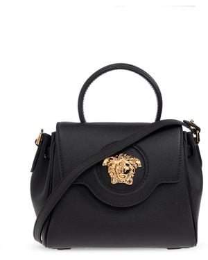 Versace Handbag `la Medusa Small`, - Black