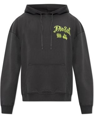DIESEL Sweatshirt 'S-Boxt-Hood-Aa2' - Grey