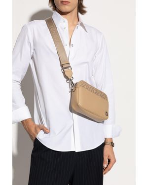 Fendi Shoulder Bag With Logo - White