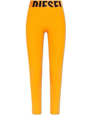 DIESEL 'Adeline-D-Pop' Leggings - Orange
