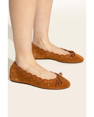 Isabel Marant Ballet Flats "Balfy" - Natural