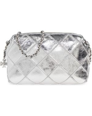 Tory Burch Shoulder Bag "Fleming" - Metallic