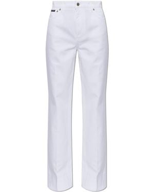 Dolce & Gabbana Straight-Leg Jeans - White