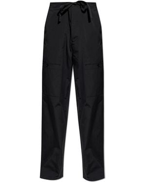 Jil Sander 'Cargo' Trousers - Black