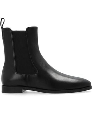 Kate Spade Calf Leather Knox Chelsea Boots - Black