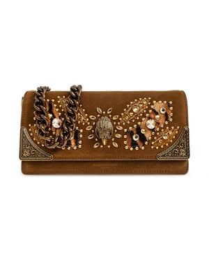 Kurt Geiger 'Sloane Soft' Leather Bag - Brown