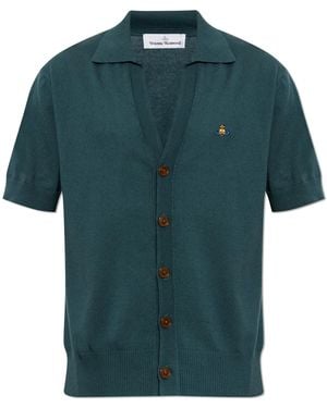 Vivienne Westwood Short-Sleeved Cardigan - Green