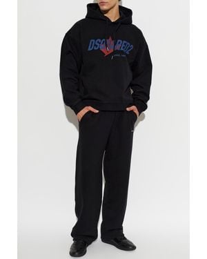 DSquared² Sweatshirt With Logo - Black