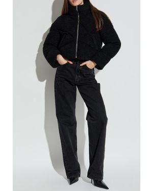 Khrisjoy Insulated Jacket With Logo Patch - Black